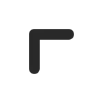 Arrow Top Left 2 SVG Icon